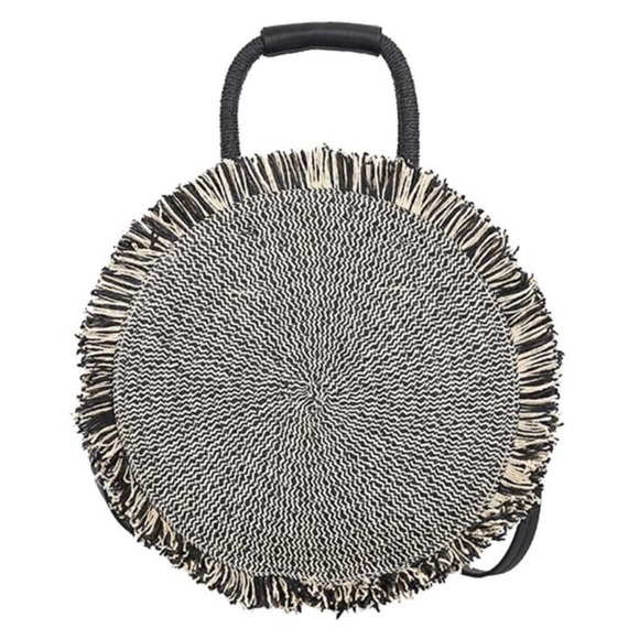 Straw Crossbody Bag - Picture 3 of 7